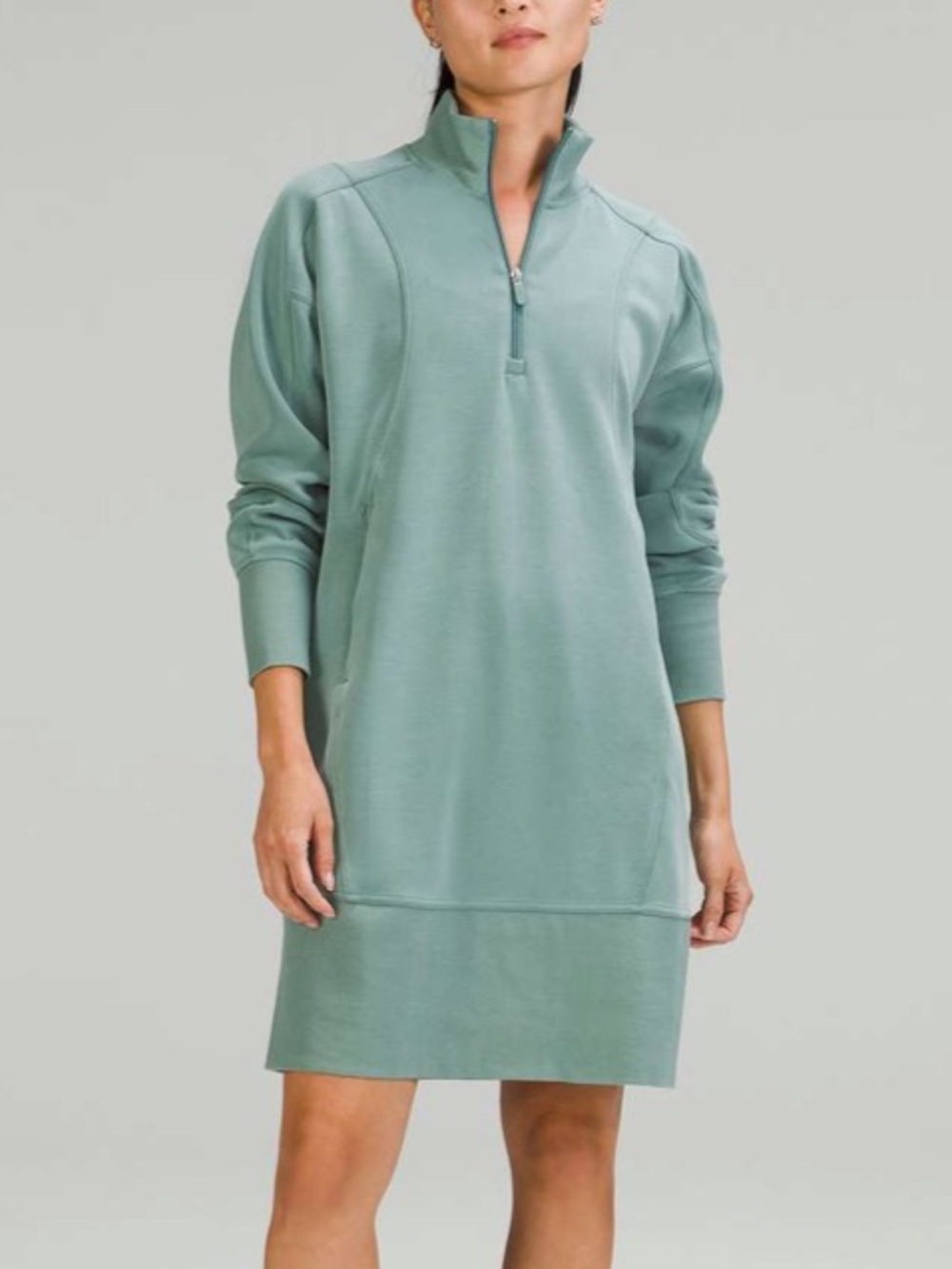 Lululemon Softstreme Longsleeve Halfzip Dress - Sz 6